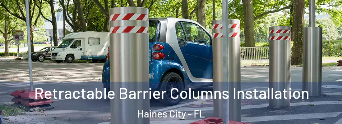  Retractable Barrier Columns Installation Haines City - FL